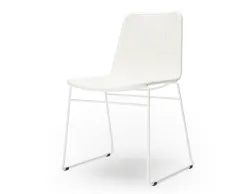 C607 Dining Chair White