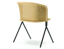 Kaki Natural Natural Armchair