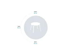 1900 67 Table Measurments
