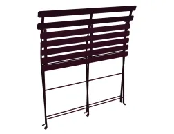 Fermob Bistro 2benchfolded CERISE NOIRE