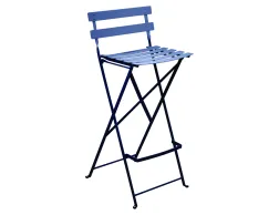 Bistro Foldablebarchair BLEU ABYSSE