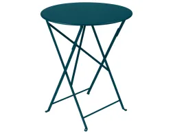 Bistro Table Round Acapulco Blue