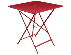 Fermob Bistro Table Square 71 Chilli