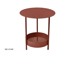 Salsa Side Table Red Ochre