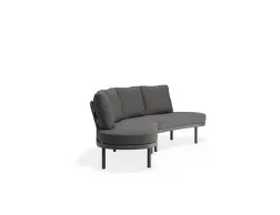 Aluna Outdoorsofa Configb Charcoal Darkgrey