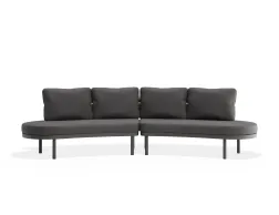 Aluna Outdoorsofa Configb Charcoal Darkgrey