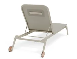 Amalfi Sunlounge Headrest Latte Husk Magnetic