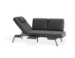 Arla 3seater Charcoal Darkgrey