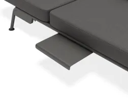 Arla 3seater Charcoal Darkgrey