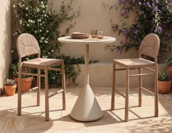 Outdoor Rattan Bar Stool