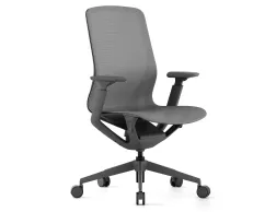 Gravity Ergonomic Office Chair in Charcoal Frame with Charcoal Mesh