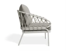 Kara Loungechair White