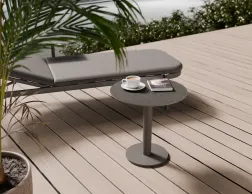 Orb Sidetable Basalt