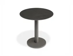 Orb Sidetable Basalt Charcoal