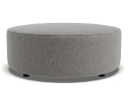 Lune Round High Ottoman 100cm Fossil Product