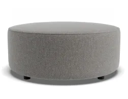 Lune Round High Ottoman 90cm Fossil Product