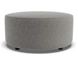Lune Round High Ottoman 80cm Fossil Product