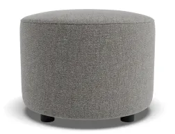 Lune Round High Ottoman 50cm Fossil Product