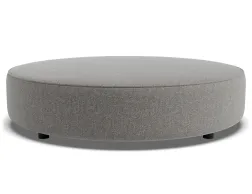 Lune Round Low Ottoman 120cm Fossil Product