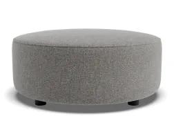 Lune Round Low Ottoman 70cm Fossil Product