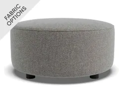 Lune Round Low Ottoman 60cm Product Fossil