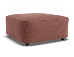 Lune Square High Ottoman 80cm Berry Product