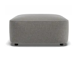 Lune Square High Ottoman 80cm Fossil Product