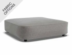 Lune Square Low Ottoman 100cm Fossil Product