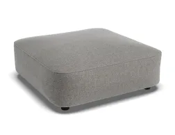Lune Square Low Ottoman 80cm Fossil Product