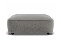 Lune Square Low Ottoman 80cm Fossil Product