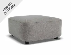 Lune Square Low Ottoman 60cm Product Fossil