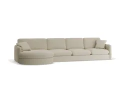 Monte 5seaterpillow Smallchaiseleft Desireputty