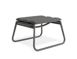 Paloma Footrest Charcoal Darkgrey