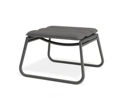 Paloma Footrest Charcoal Darkgrey