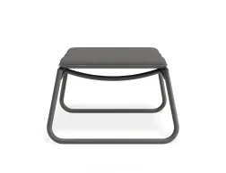 Paloma Footrest Charcoal Darkgrey