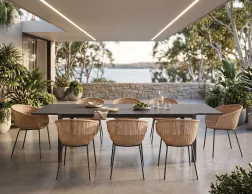 Reflect Table Tulum Chairs