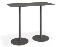 Roku Bartable 130x65 Charcoal