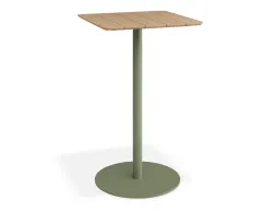 Roku Teakbartable 65x65 Green