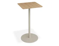 Roku Teakbartable 65x65 Latte