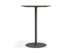Roku Teakbartable 75x75 Charcoal