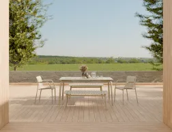 Roku Diningtable 160 Bench Latte Residential
