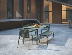 Roku Diningset120benches Green