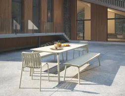 Roku Diningsetbenches Latte