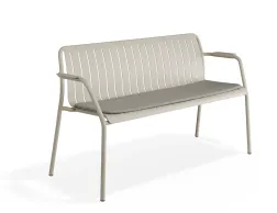 Roku Gardenbench Lightgrey Latte