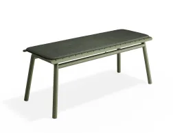 Roku Bench120seatpad Green