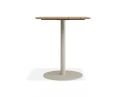 Roku Teakcafetable 65x65 Latte