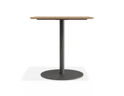Roku Teakcafetable 75x75 Charcoal