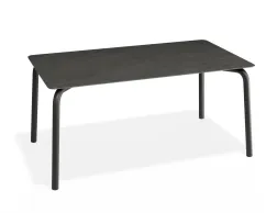 Roku Diningtable 160x90 Basalt Charcoal
