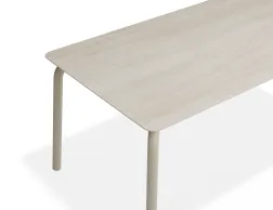 Roku Diningtable 160x90 Dune Latte