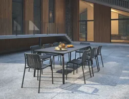 Roku Diningset Charcoal